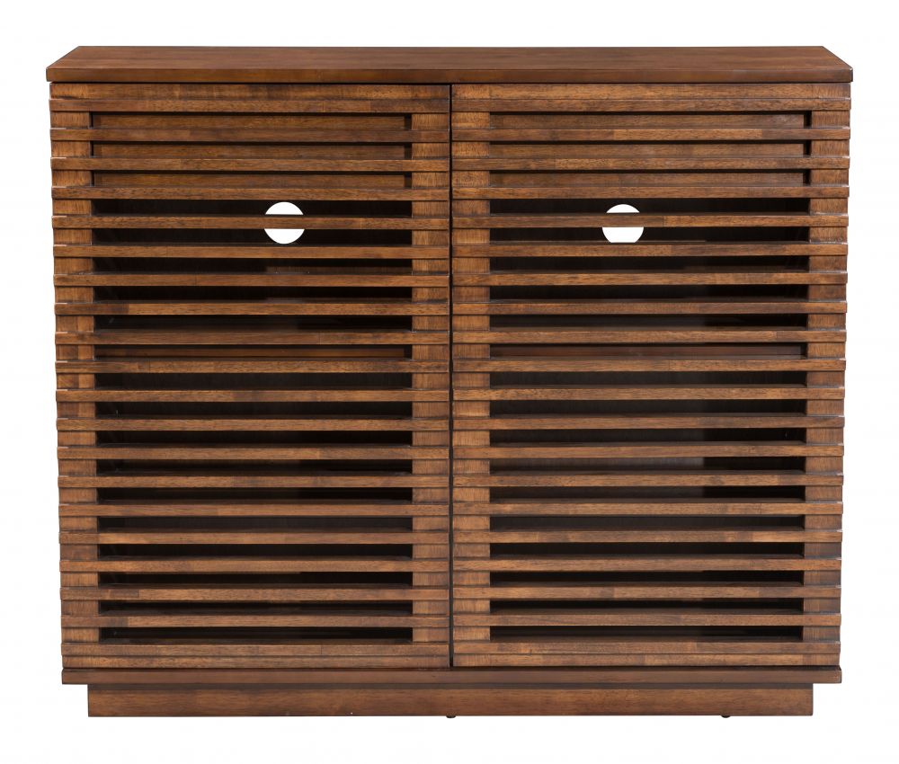 ZuoMod Linea Cabinet Walnut 199050