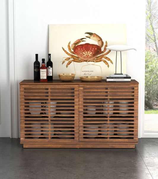 ZuoMod Linea Credenza Walnut 199051