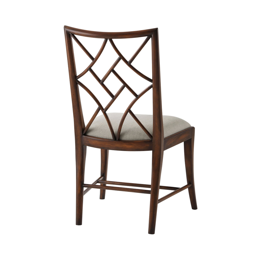 Theodore Alexander A Delicate Trellis Side Chair 4000-613.1BFF