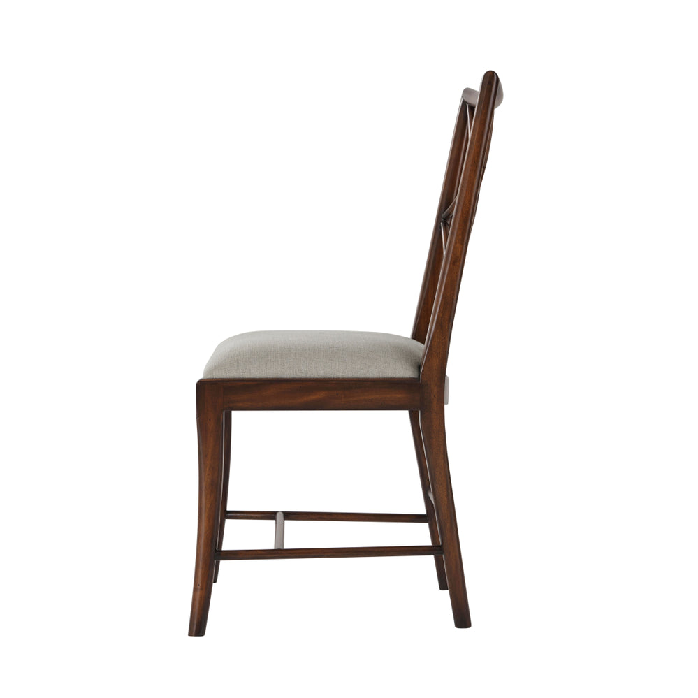 Theodore Alexander A Delicate Trellis Side Chair 4000-613.1BFF