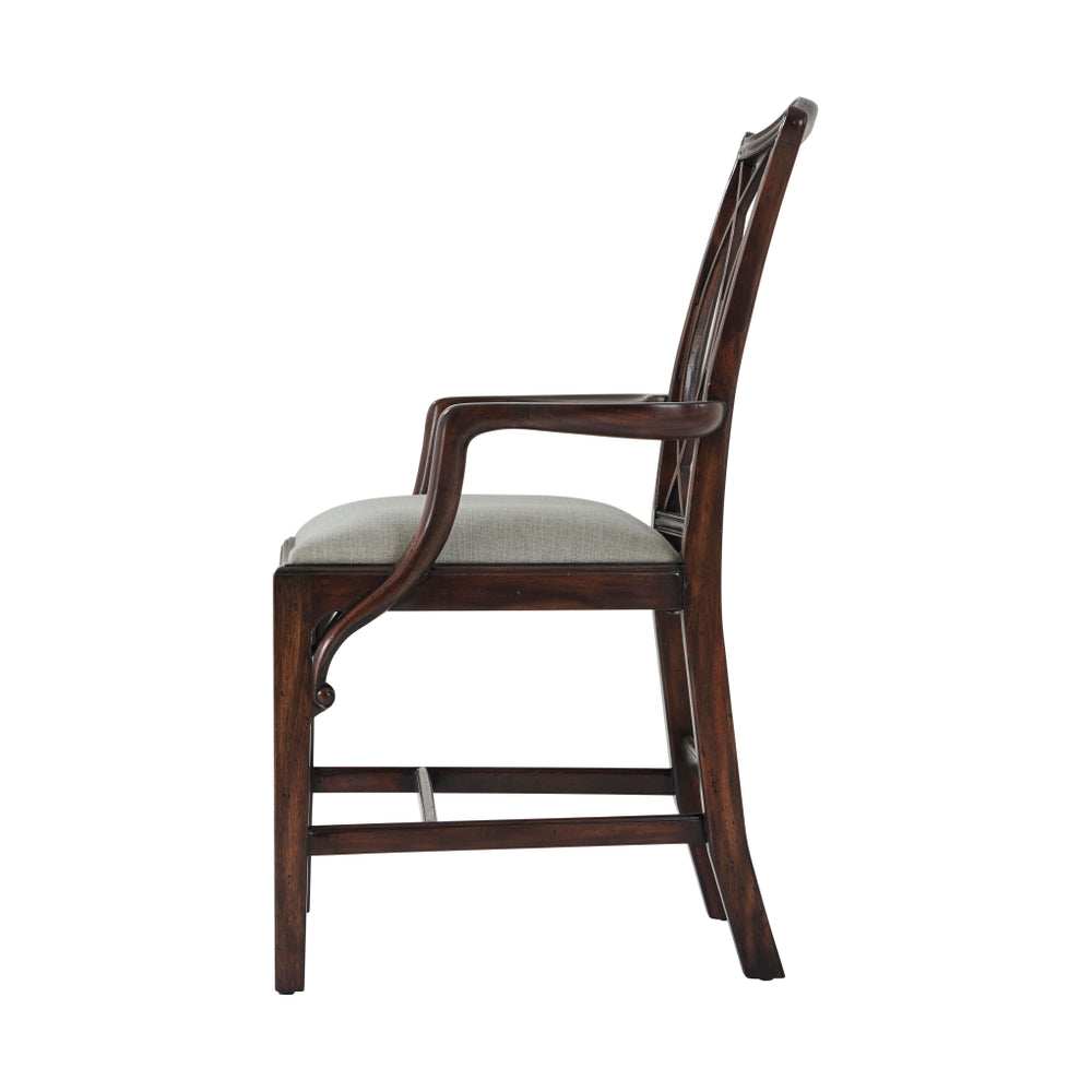 Theodore Alexander The Trellis Dining Armchair 4100-486.1BFF