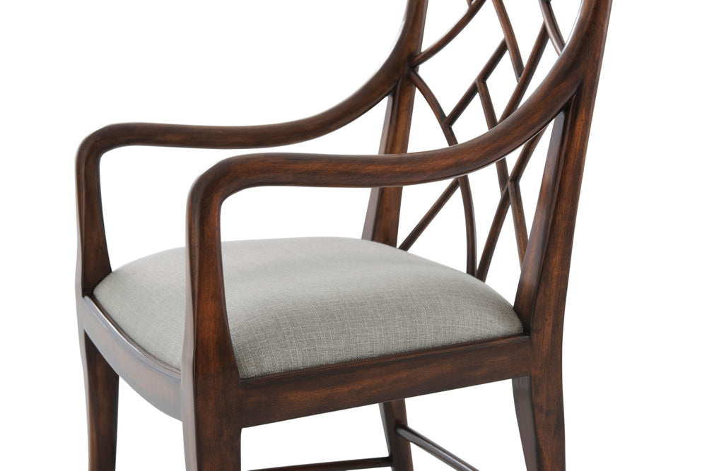 Theodore Alexander A Delicate Trellis Armchair 4100-613.1BFF