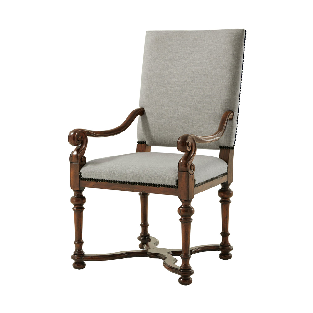 Theodore Alexander Cultivated Dining Armchair 4100-651.1BFG