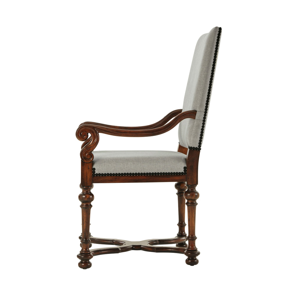 Theodore Alexander Cultivated Dining Armchair 4100-651.1BFG