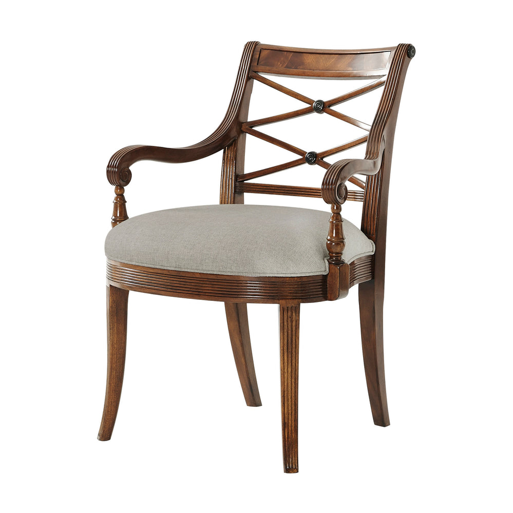 Theodore Alexander The Regency Visitor's Armchair 4100-902.1BFD