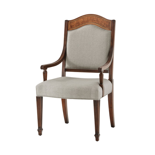 Theodore Alexander Sheraton's Satinwood Armchair 4105-045.1BFD