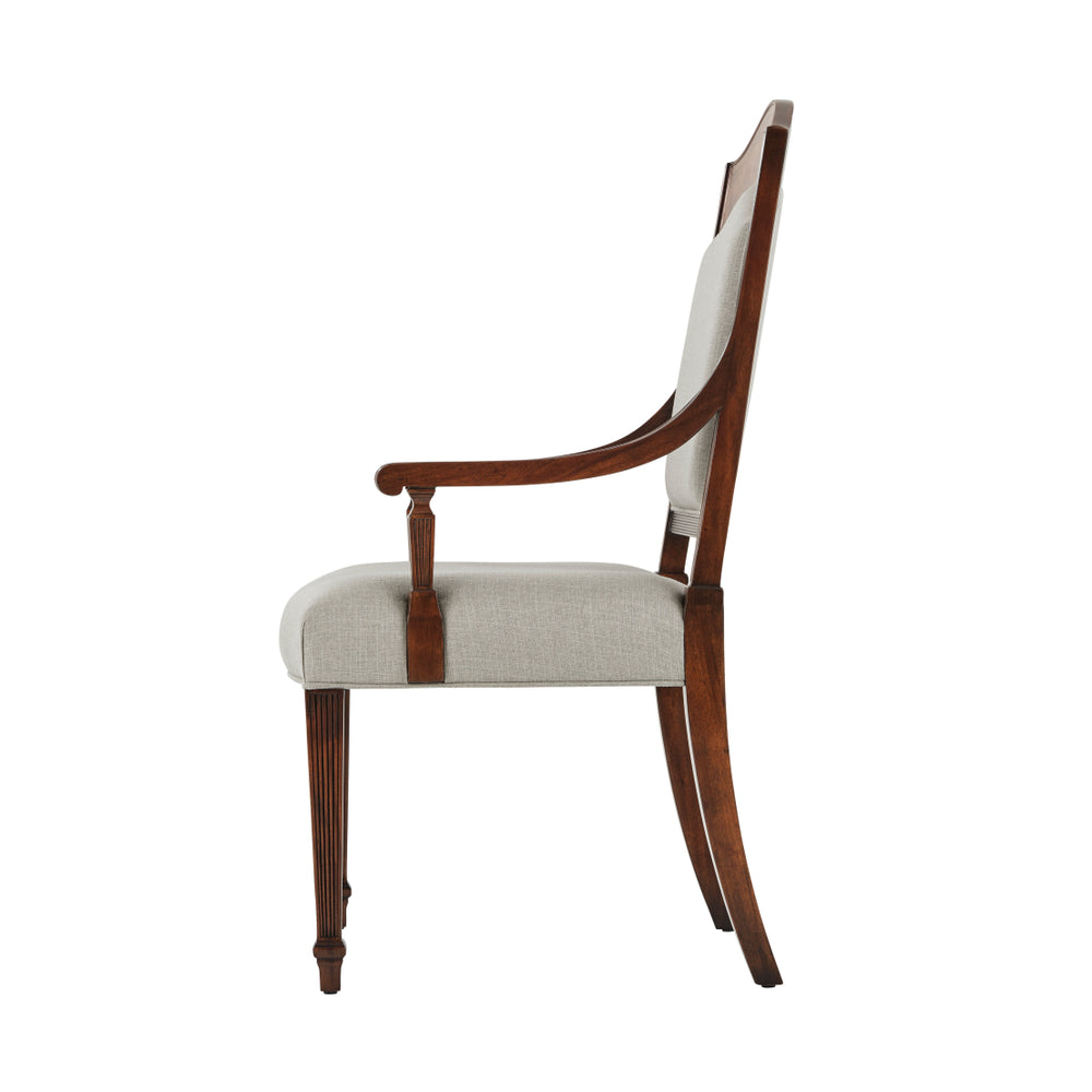 Theodore Alexander Sheraton's Satinwood Armchair 4105-045.1BFD