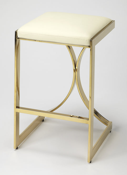 Butler Specialty Company Natalya 24" Counter Stool, Gold 4463402