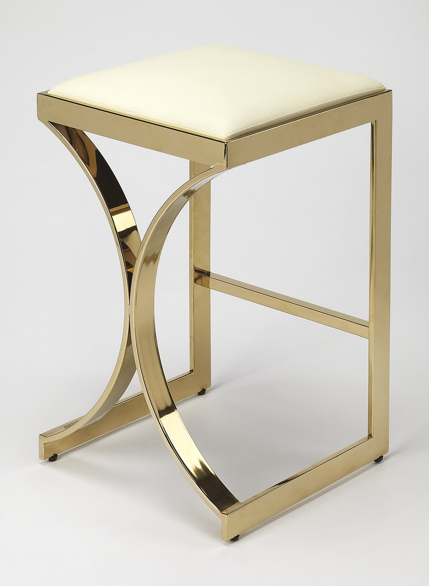 Butler Specialty Company Natalya 24" Counter Stool, Gold 4463402