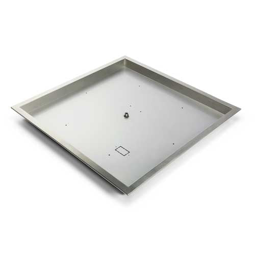 HPC Fire Pit Pans Square Bowl