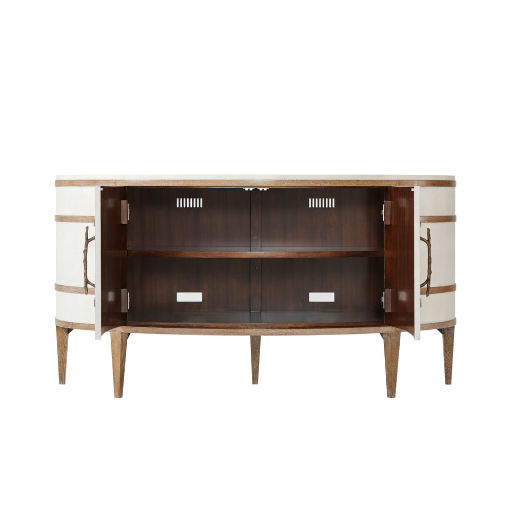 Theodore Alexander Brandon Curve Cabinet 6134-006EHC