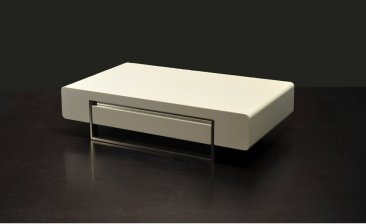 J&M Modern Coffee Table 902A in White 17888