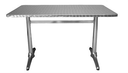 American Tables & Seating Aluminum Rectangle Table AL3048