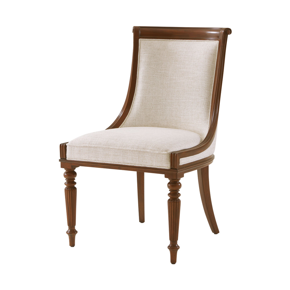 Theodore Alexander Floris Side Chair AL40087.1AXT