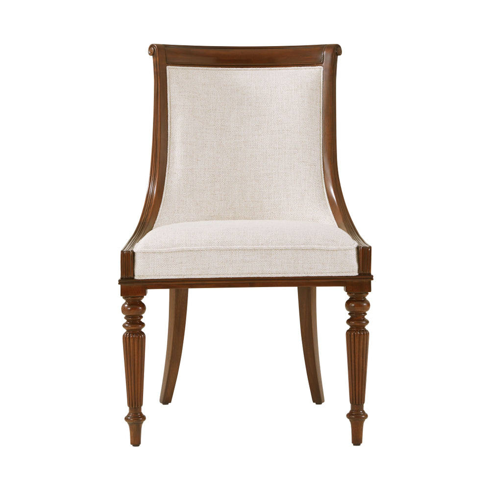 Theodore Alexander Floris Side Chair AL40087.1AXT