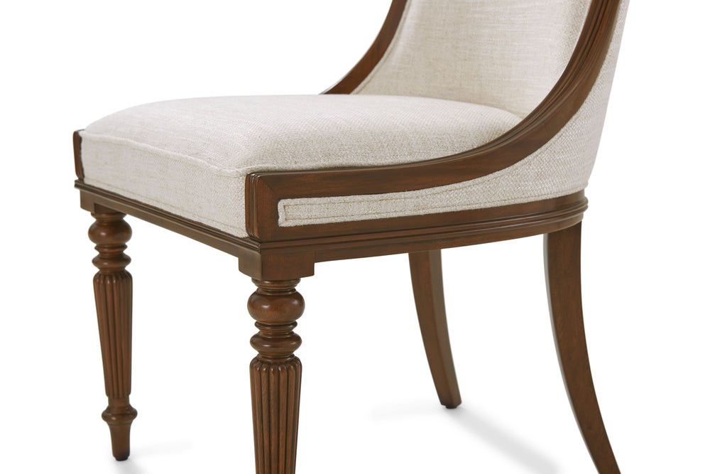 Theodore Alexander Floris Side Chair AL40087.1AXT