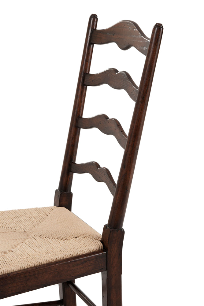 Theodore Alexander Victory Oak Ladderback Side Chair AL40092