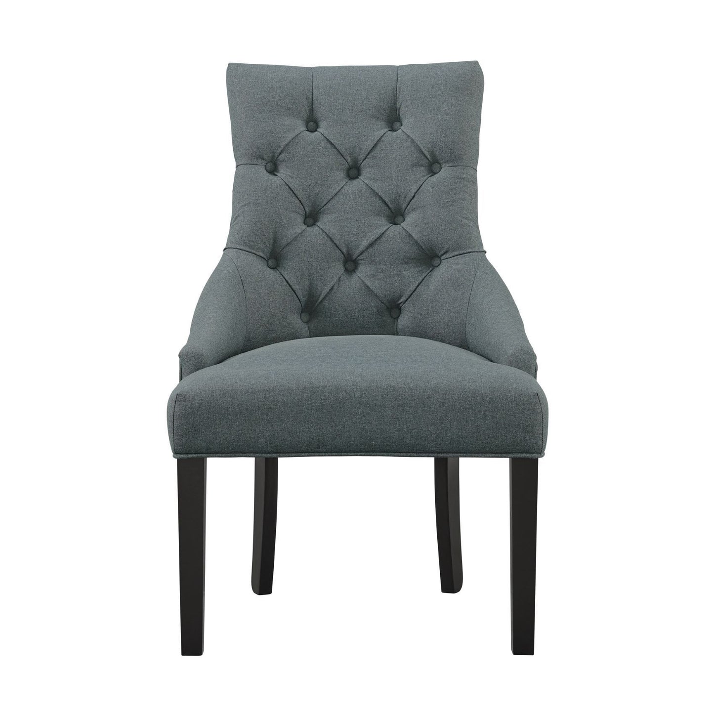 Alaterre  Haeys Tufted Upholstered Dining Chairs, Grey (Set of 2) ANHT02FDC