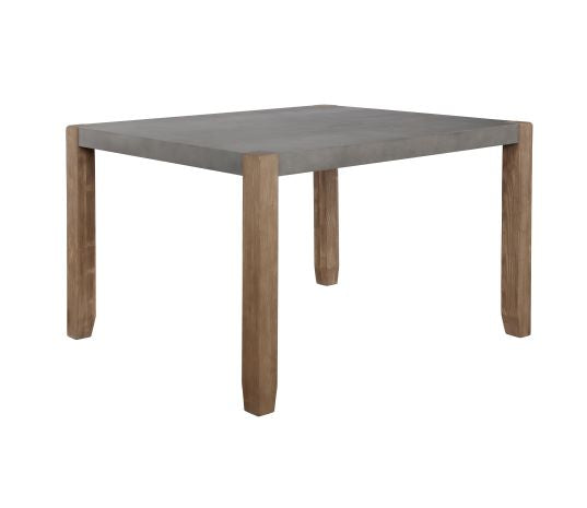 Alaterre Newport 3-Piece Modern Wood Dining Table with Two Rush-Seat Benches ANNP041771