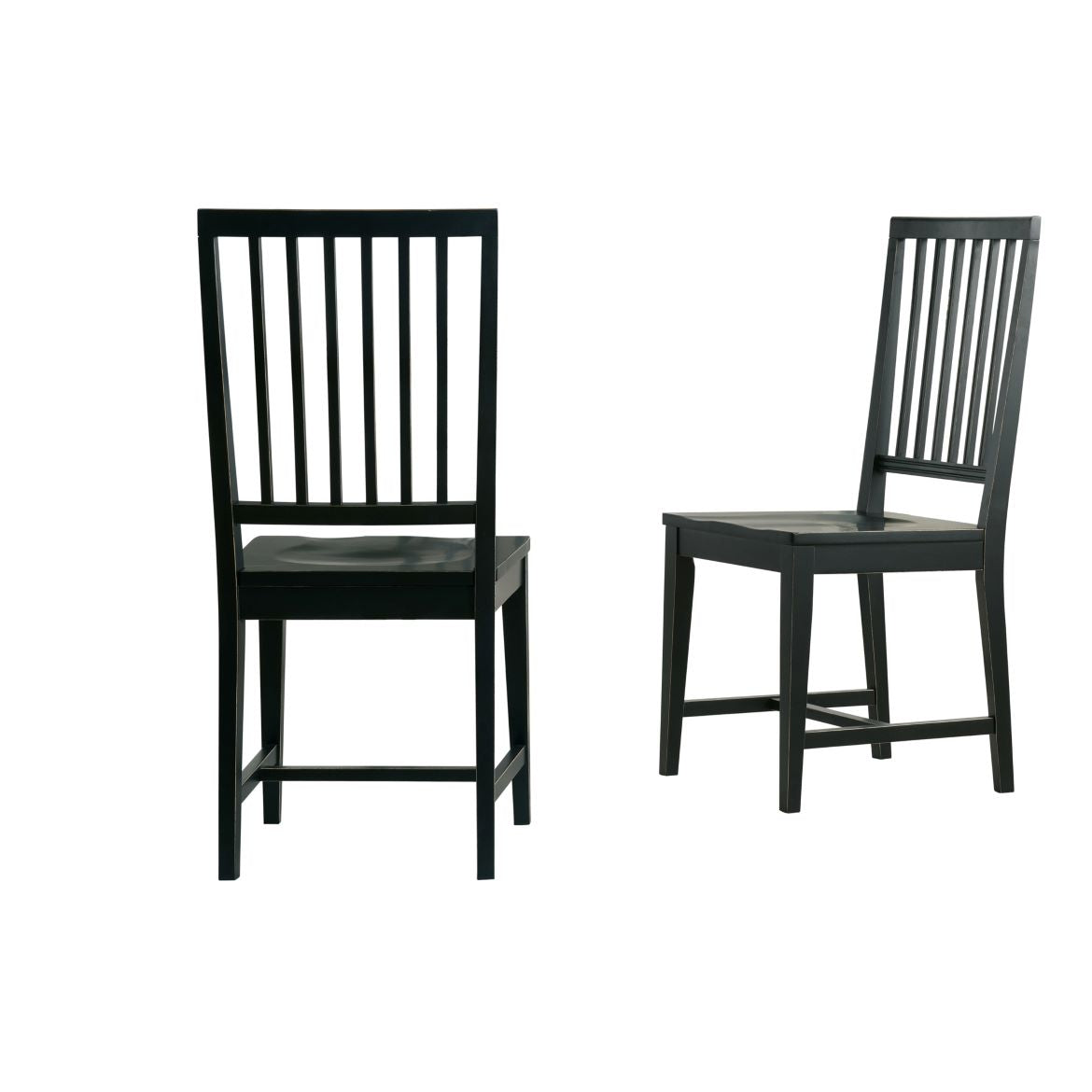 Alaterre Vienna Wood Dining Chairs, Black (Set of 2) ANVI01WDC