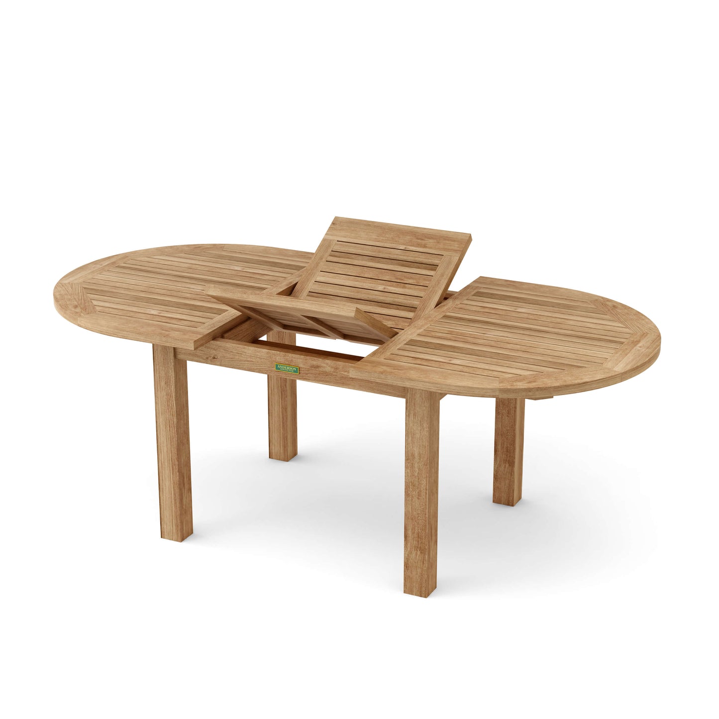 Anderson Teak Bahama Sahara 7-Pieces 78" Oval Dining Set Set-83