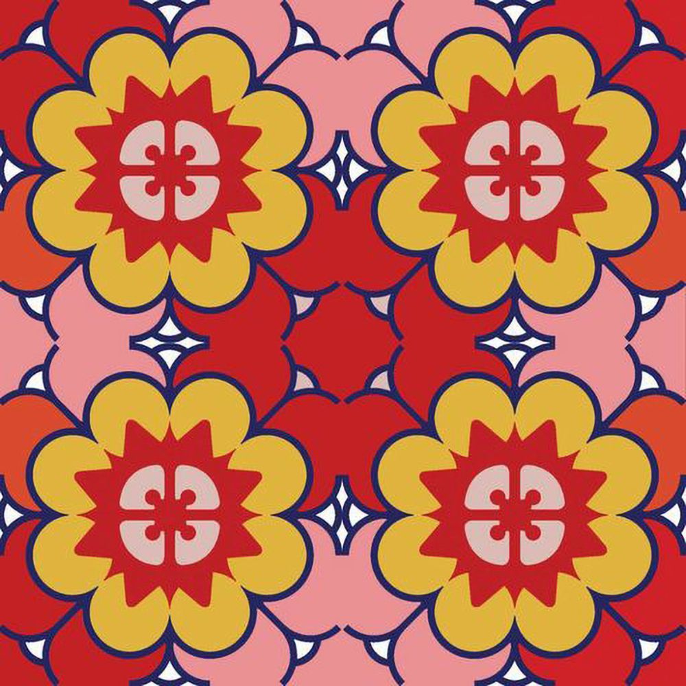 Auguri Geo Peel and Stick Removable Tile Stickers