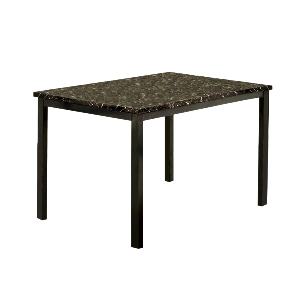 Benzara Colman Modern Dining Table In Black BM123283