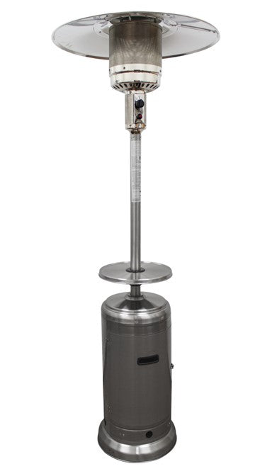 Az Patio Tall Stainless Steel Patio Heater With Table-48000 Btu'S HLDS01-BS