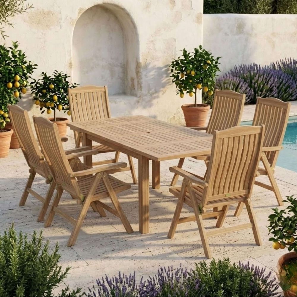 fabric Bahama Katana 7-Pieces Dining Set, goldstardining.com