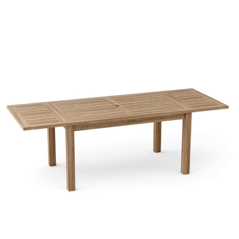 table angled Bahama Katana 7-Pieces Dining Set, goldstardining.com