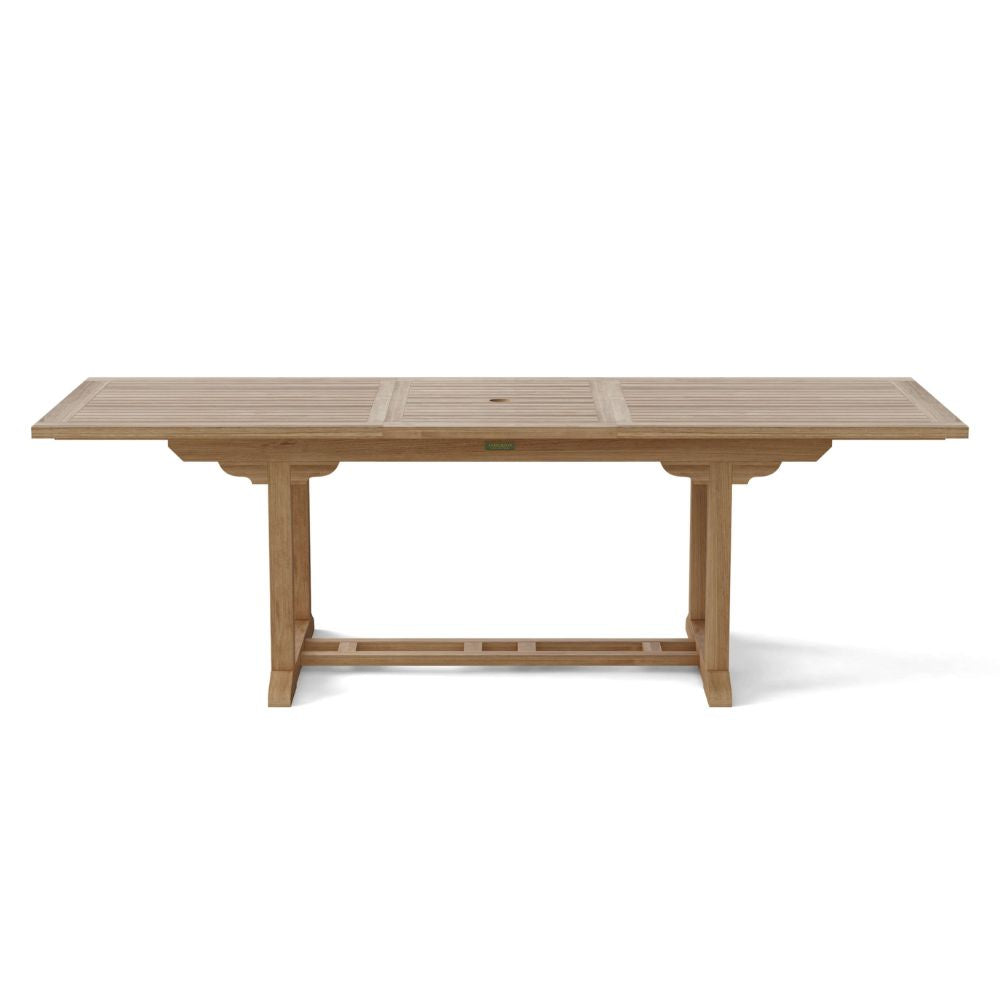 Teak Extension Dining Set for 6 Anderson Teak Bahama Wilshire 7-Piece