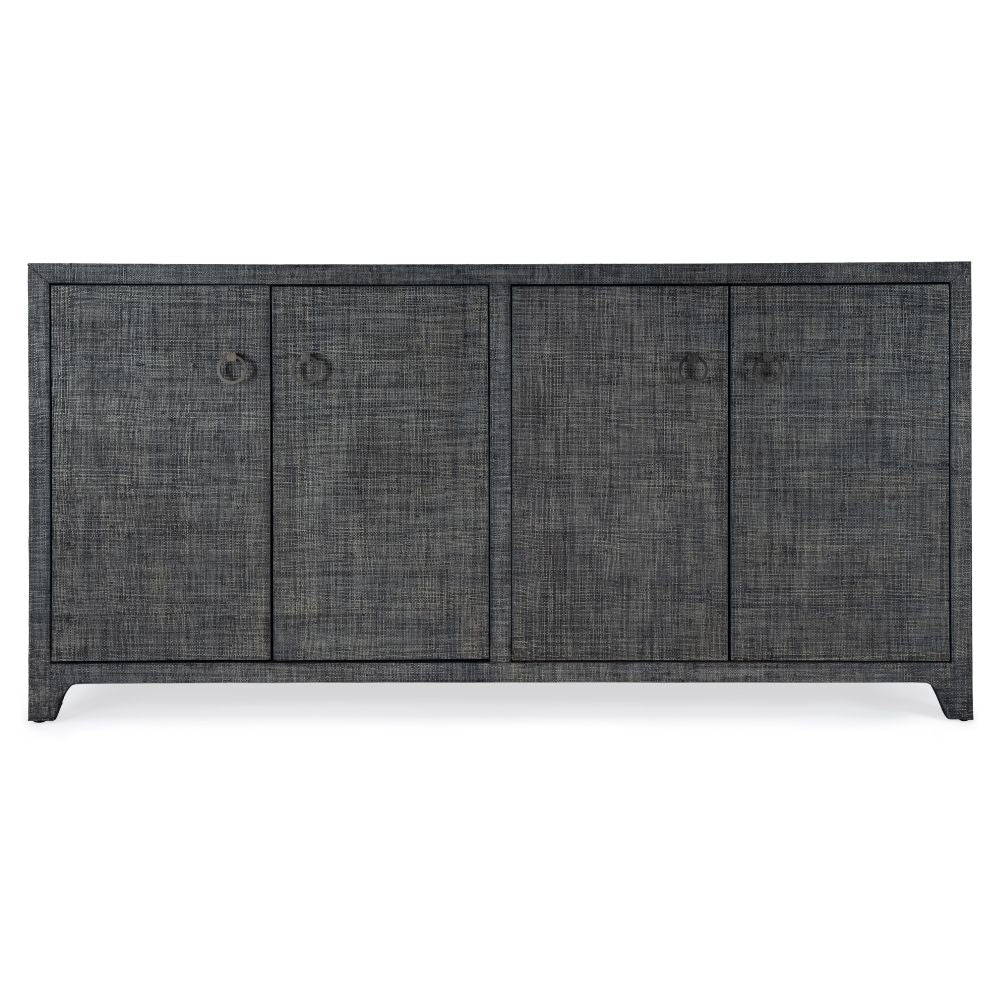 Butler Specialty Bar Harbor Raffia Natural Finish 70" Four Door Sideboard