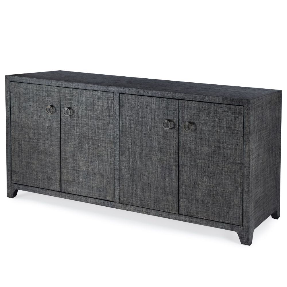 Butler Specialty Bar Harbor Raffia Natural Finish 70" Four Door Sideboard