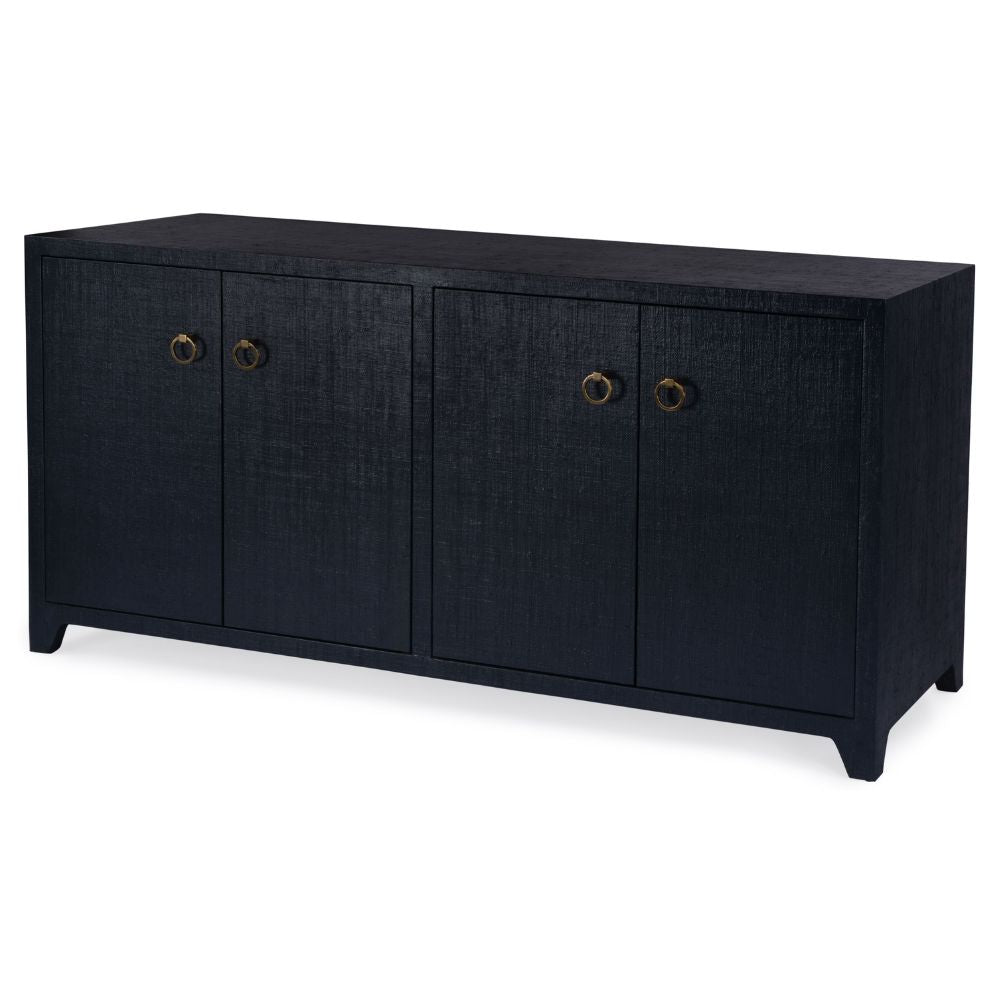 Butler Specialty Bar Harbor Raffia Natural Finish 70" Four Door Sideboard