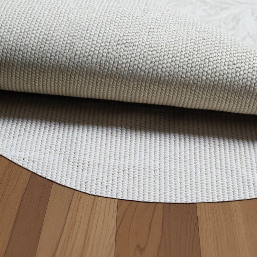 Beige Non Slip Rug Pad