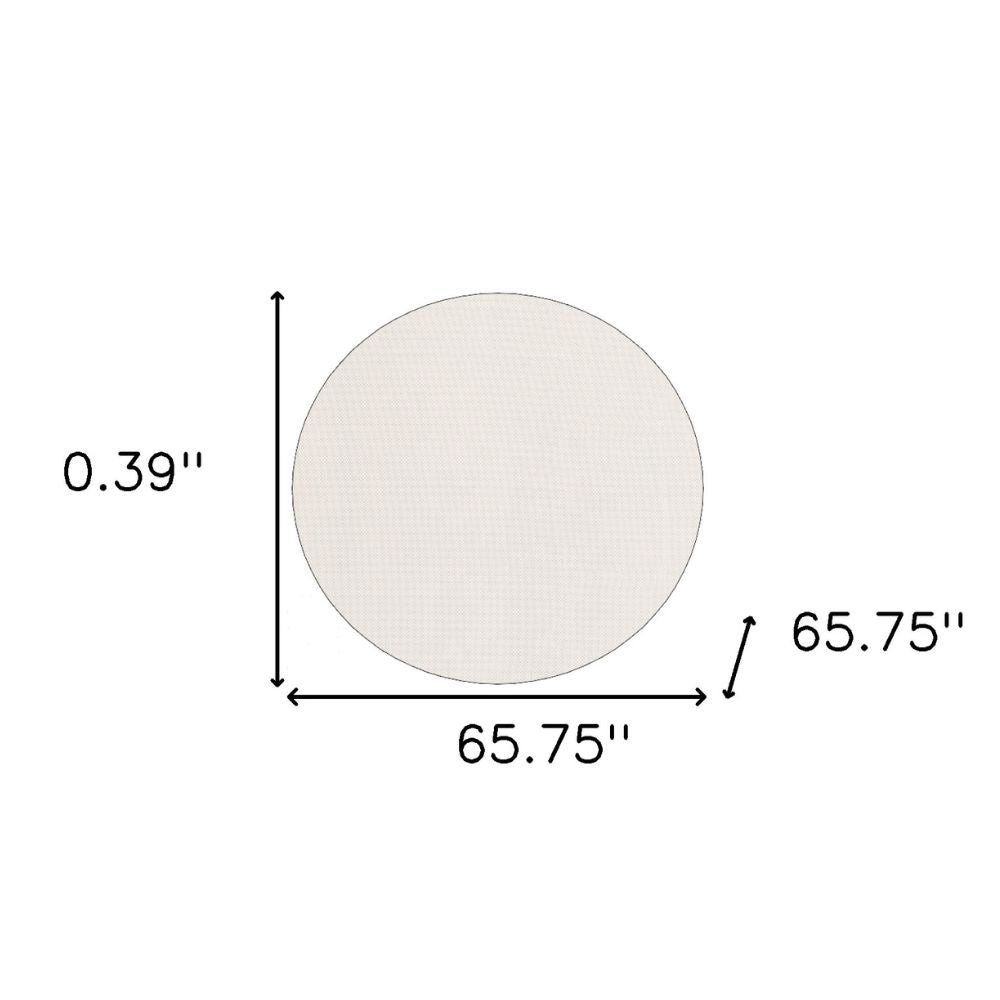 Beige Non Slip Rug Pad