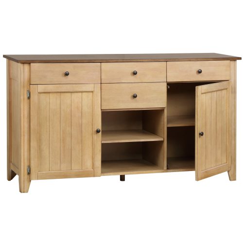 Sunset Trading Brook Sideboard Server | Credenza DLU-BR-SB-PW