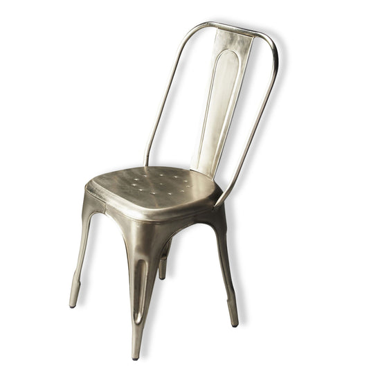 Butler Specialty Company Garcon Iron Side Chair, Silver 3127025