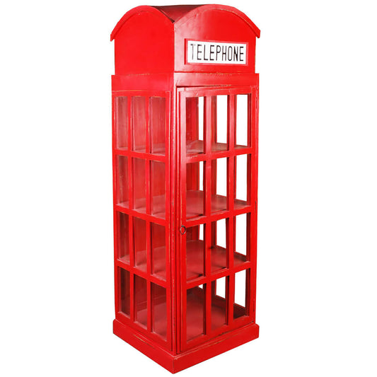 Sunset Trading Cottage English Phone Booth Cabinet CC-CAB064LD-RD