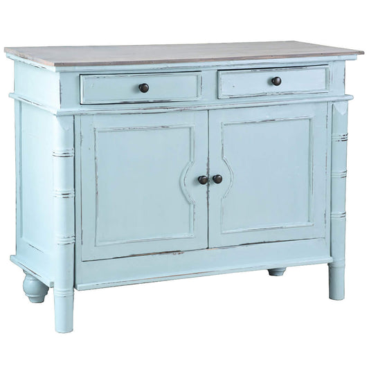 Sunset Trading Cottage Buffet Cabinet CC-CAB1296TLD-SBLW