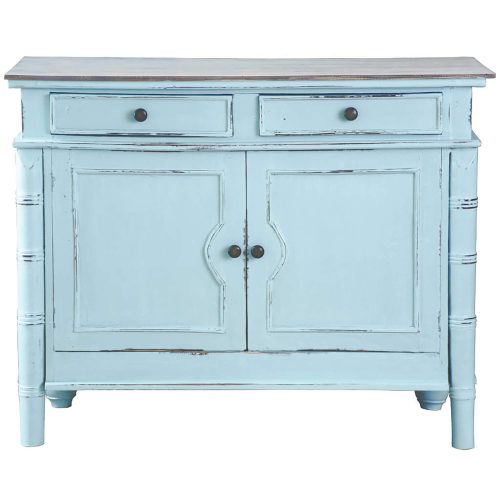 Sunset Trading Cottage Buffet Cabinet CC-CAB1296TLD-SBLW