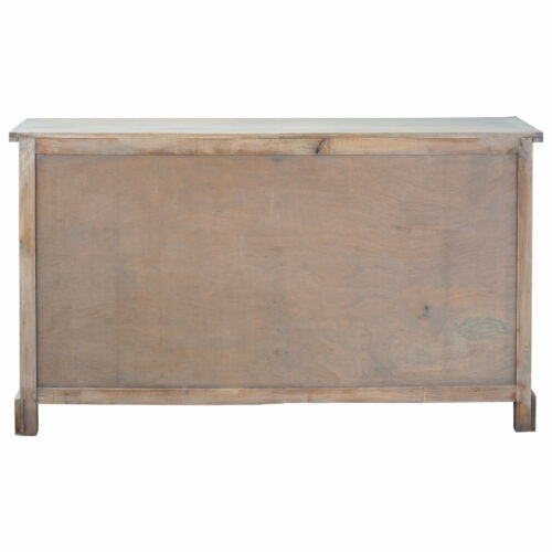 Sunset Trading Cottage 63" Arched Glass Door Credenza CC-CAB1706S-DW