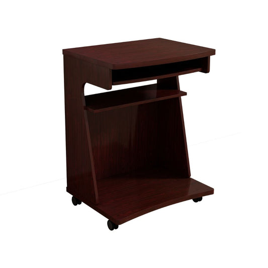 Mahogany Colored Microwave / Computer Cart