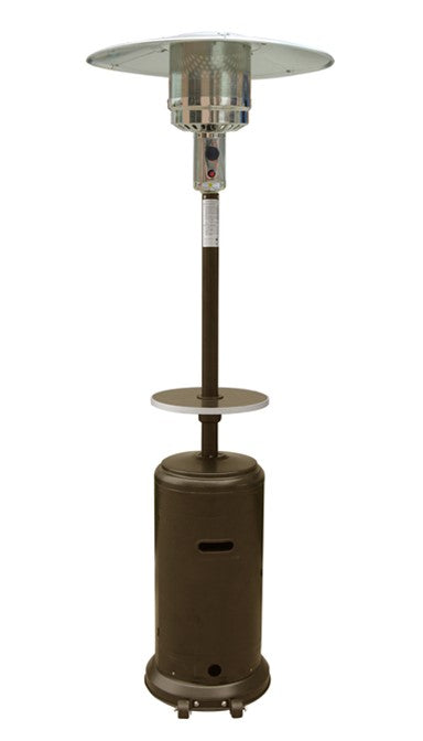 Az Patio Hammered Bronze Patio Heater With Table HLDS01-CGT