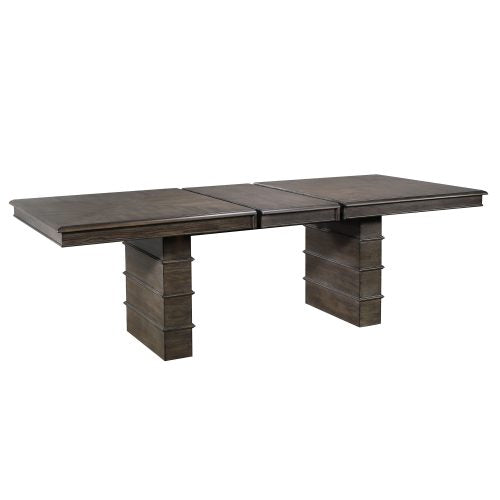 Sunset Trading Cali 96" Rectangular Extendable Dining Table | Brown Solid Wood | Seats 8 DLU-CA113