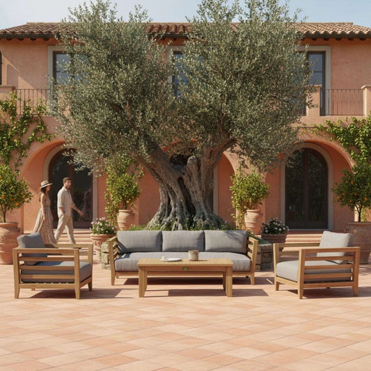 Anderson Teak Cordoba 4-Piece Teak Deep Seating Set