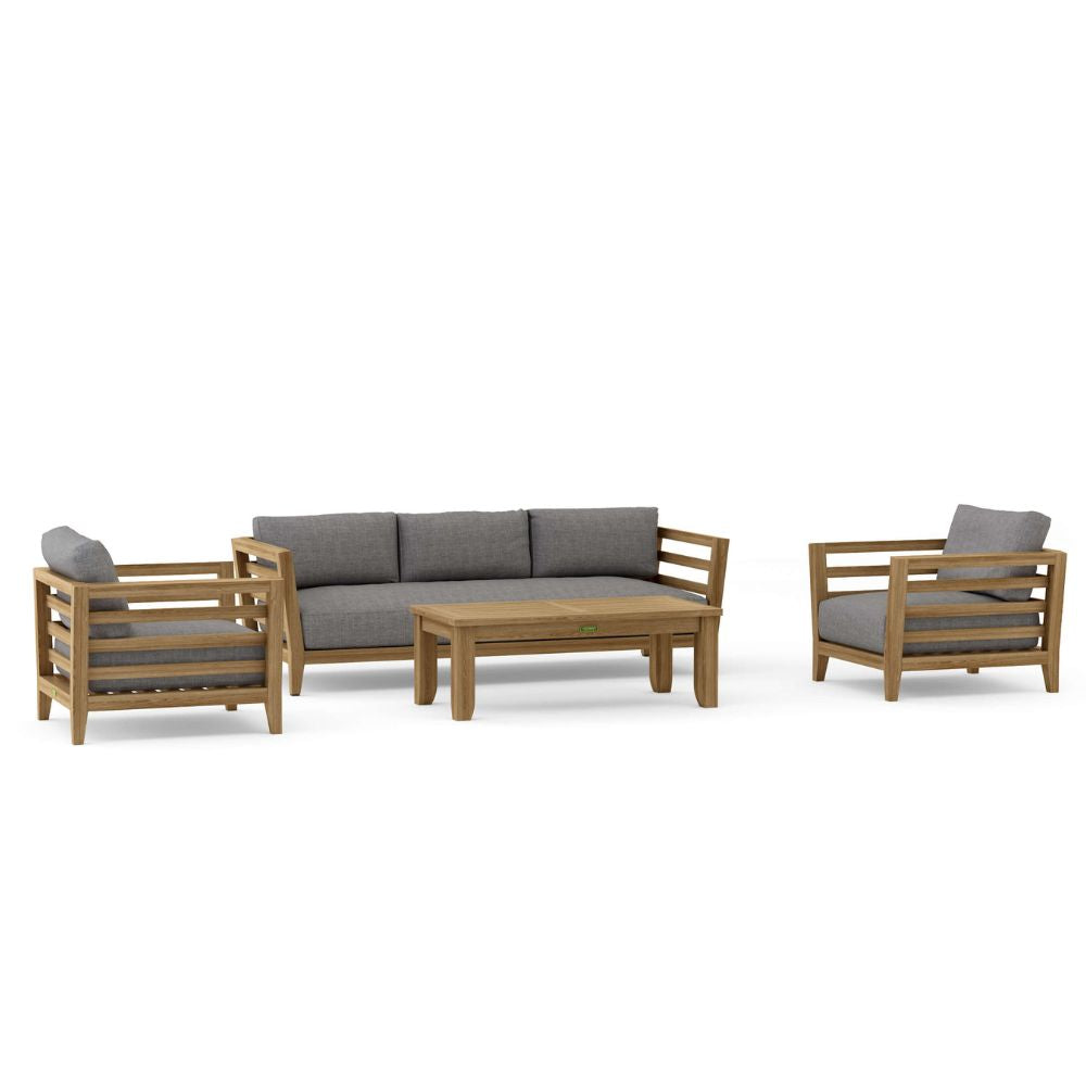 Anderson Teak Cordoba 4-Piece Teak Deep Seating Set