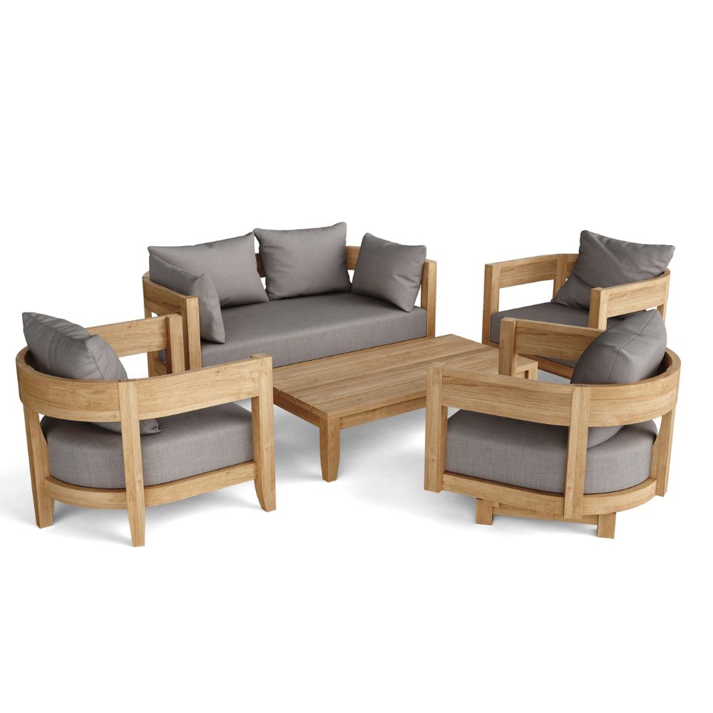 Anderson Teak Coronado 5 Pieces Deep Seating Set Set-173