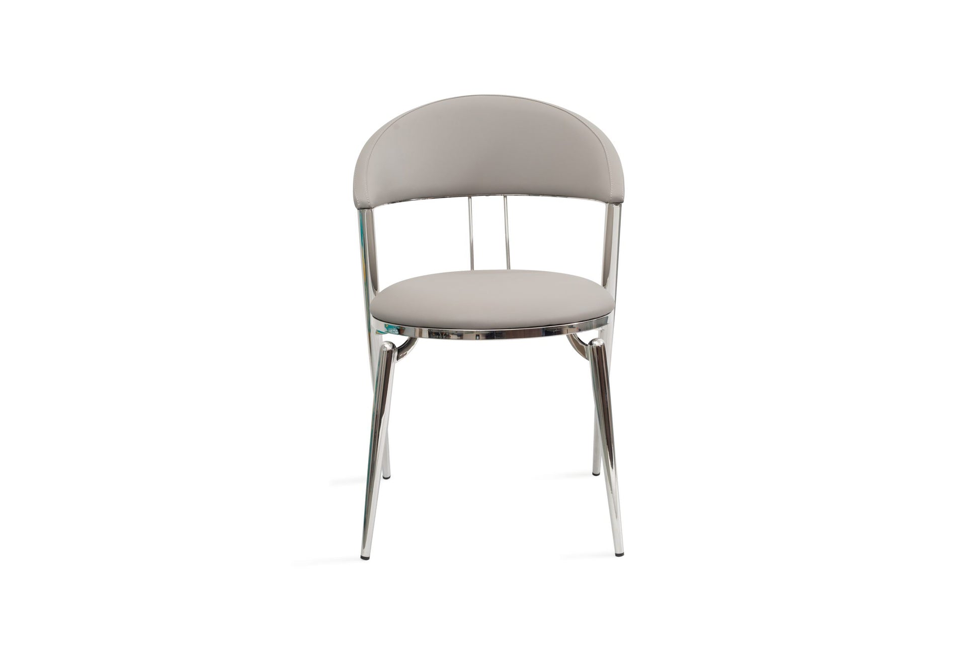 Whiteline Geneva Dining Chair DC1640-GRY - GOLD STAR Dining