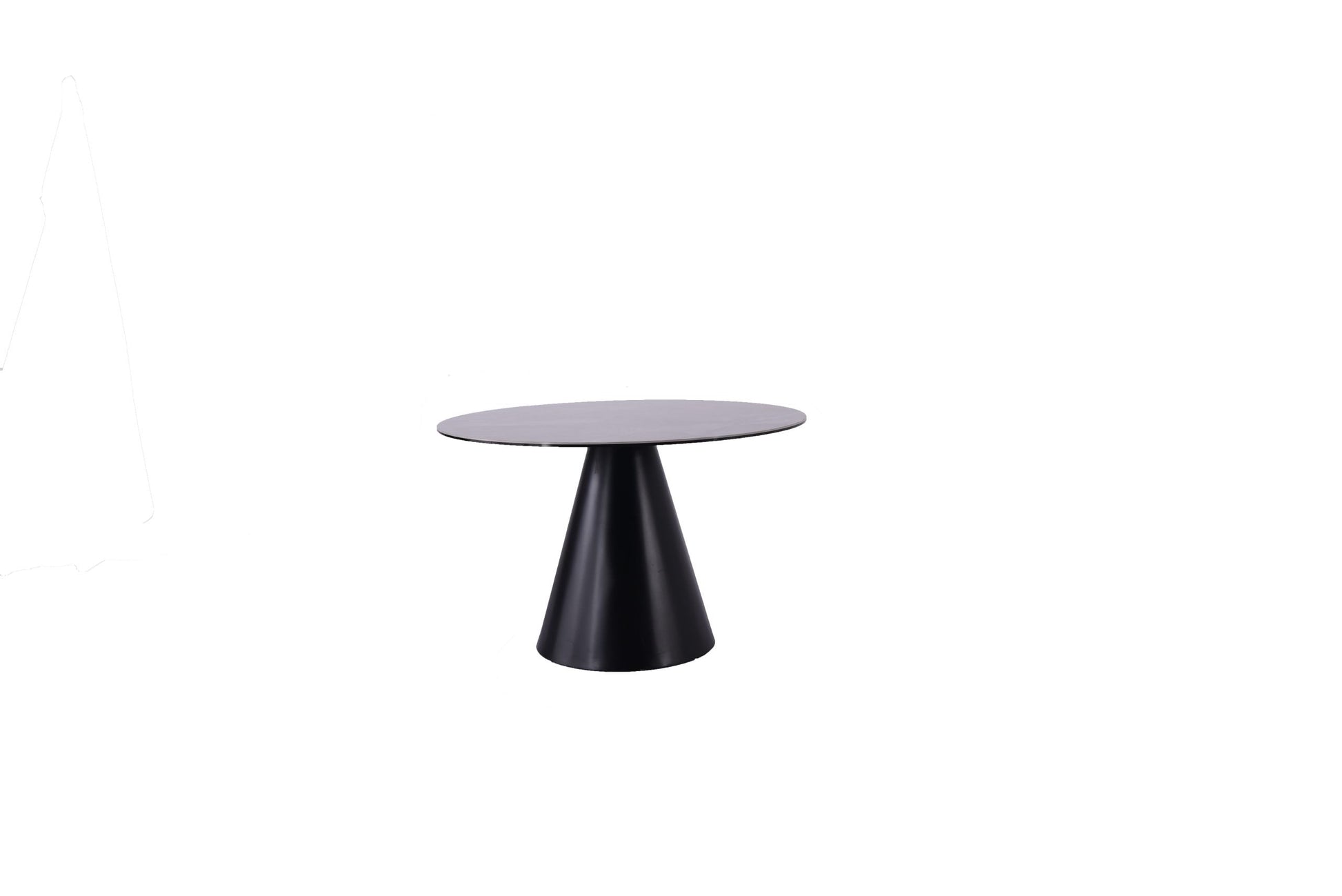 Whiteline Sun Round Dining Table DT1638R-BLK/GRY - GOLD STAR Dining